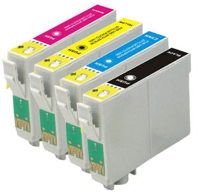 Epson Compatible 503XL High Capacity Ink Cartridges Full Set (Black, Cyan, Magenta, Yellow)